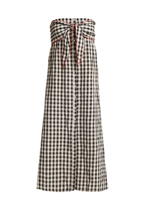 Anaak Gingham Patterned Cotton Dress OnceOff